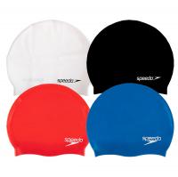 Шапочка для плав. дет. SPEEDO Plain Flat Silicone Cap Jr, дет., 8-709931959, 4 цвета в ассор,силикон