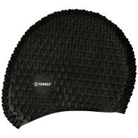 СЦ*Шапочка для плав. TORRES Bobbles, SW-12204BK, черный, силикон