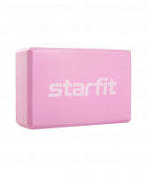 Блок для йоги STARFIT YB-200 EVA, розовый пастель