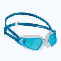 Очки для плав. SPEEDO Hydropulse, 8-12268D647, ГОЛУБЫЕ линзы, прозрачная оправа