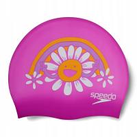 Шапочка для плав. дет. SPEEDO Boom Silicone Cap Jr, 8-0838615956, РОЗОВЫЙ, силикон