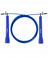 Скакалка STARFIT RP-202 с подшипниками, с пластиковыми ручками, темно-синий, 3 м