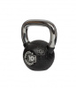 Гиря 10 кг с хромированной ручкой полиуретановая (CPU) Original FitTools