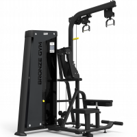 Вертикальная/горизонтальная тяга профессиональная BRONZE GYM NEO 89