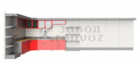 Комплект мебели для студии детейлинга KronVuz-KV-12400