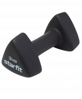 Гантель неопреновая STARFIT DB-205 3 кг, черный