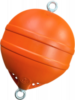Буй пластиковый d 40х45см (36л) с оцинкованным штоком и рым-гайкой