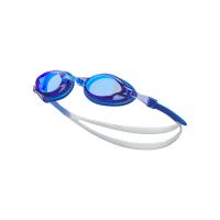 Очки для плав. NIKE Chrome Mirror, NESSD125494, ЗЕРКАЛЬНЫЕ линзы, регул. пер., синяя оправа