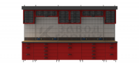 Комплект мебели для гаража 4 м KronVuz-KV-20001