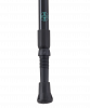 Скандинавские палки Serenity, 77-135 см, 2-секционные, серебристый/черный/мятный, для треккинга