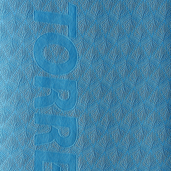Коврик для йоги TORRES Comfort 6, YL10086, TPE 6 мм, нескользящее покрытие, сине-серый