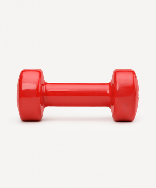 УЦЕНКА Гантель виниловая STARFIT DB-101 3 кг, красный