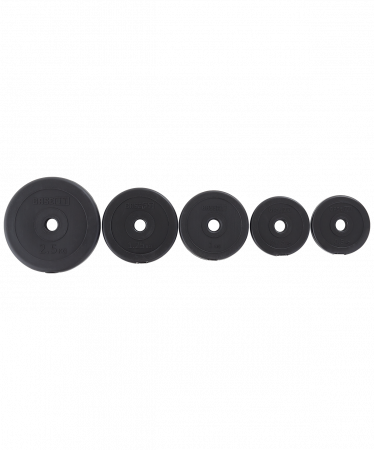 Диск пластиковый BB-203, d=26 мм, черный, 2,5 кг