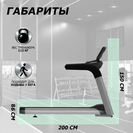 Беговая дорожка "Premier 4TE PROF"