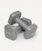 УЦЕНКА Гантель виниловая STARFIT DB-106 5 кг, темно-серый, пара