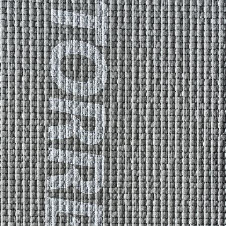 Коврик для йоги TORRES Relax 6, YL12236G, PVC 6 мм, нескользящее покрытие, серый