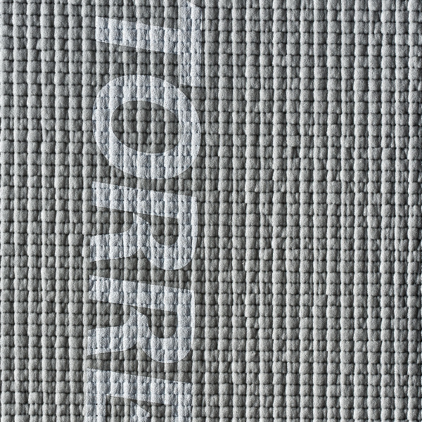 Коврик для йоги TORRES Relax 6, YL12236G, PVC 6 мм, нескользящее покрытие, серый