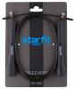 Скакалка STARFIT RP-202 с подшипниками, с пластиковыми ручками, 3 м, черный