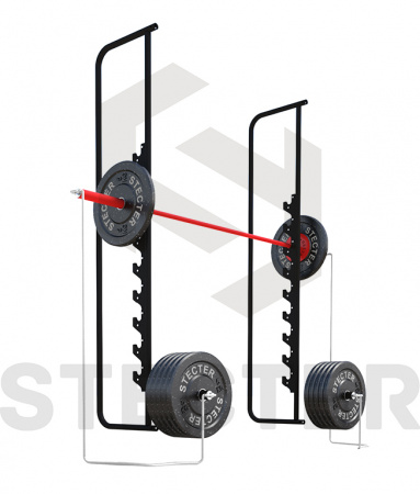 Комплект "Приседания с штангой WORKOUT-FIT"