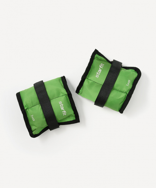 Утяжелители WT-401, 1 кг, зеленый