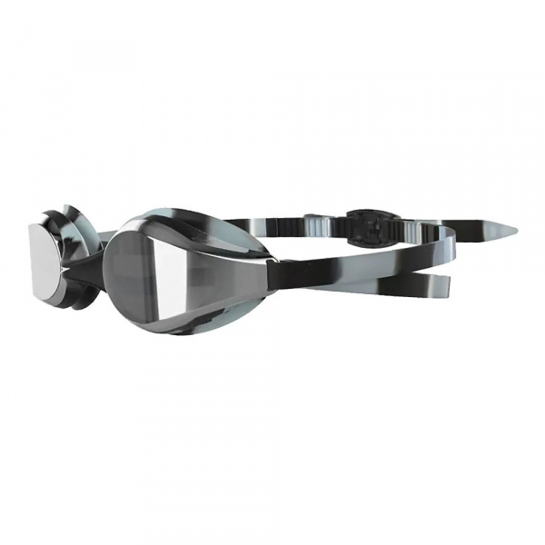 Очки для плав. детск. SPEEDO Hyper Flyer Mirrored Jr, 8-7750316040, ЗЕРКАЛЬНЫЕ линзы, черно-белый