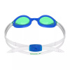 Очки для плав. детск. SPEEDO Hyper Flyer Jr, 8-7750317424, ЗЕЛЕНЫЕ линзы, синяя оправа