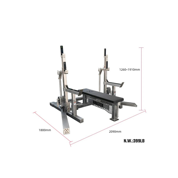 Скамья для жима со стойками Xmaster XMT-COMR