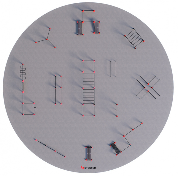 Проект "Парковая площадка для Воркаут 4-1"