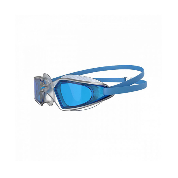 Очки для плав. SPEEDO Hydropulse, 8-12268D647, ГОЛУБЫЕ линзы, прозрачная оправа