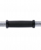 Гриф гантельный BB-105, металлический, с пластиковыми замками,  25 см