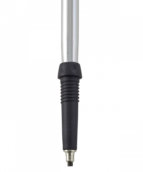 Скандинавские палки Nimbus, 77-135 см, 2-секционные, серебристый/голубой