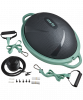 Полусфера "BOSU" GB-503 с эспандерами, с насосом, серый/зеленый