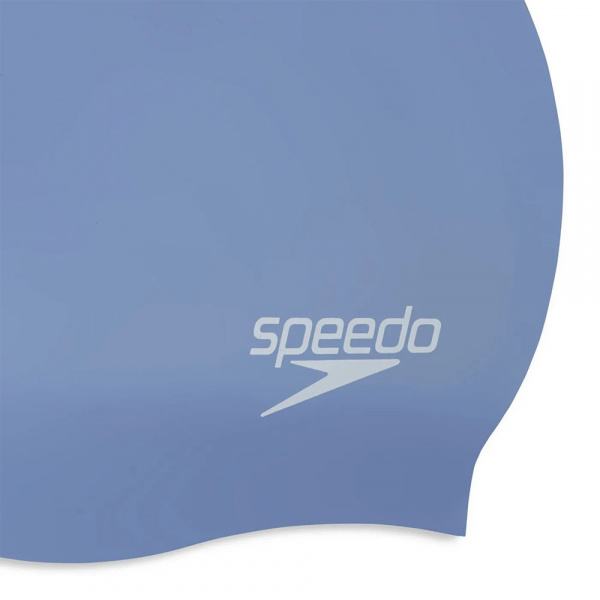 Шапочка для плав. SPEEDO Long Hair Cap, 8-0616816681, СВЕТЛО-СИРЕНЕВЫЙ, силикон