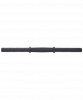 Гриф гантельный BB-106 d=25 мм, пластиковый, с пластиковыми замками, 45 см