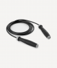 Скакалка STARFIT RP-601 ПВХ, с утяжелителями, 3 м, черный
