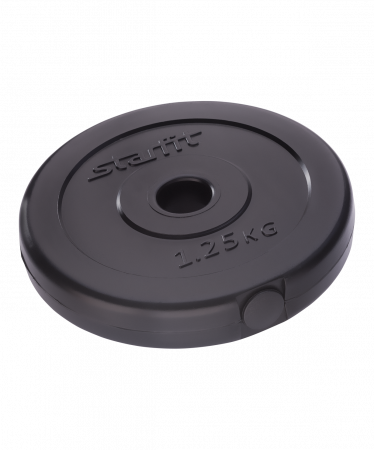 Диск пластиковый BB-203, d=26 мм, черный, 1,25 кг
