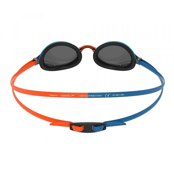 Очки для плав. SPEEDO Vengeance, 8-11322G792, ДЫМЧАТЫЕ линзы, синяя оправа
