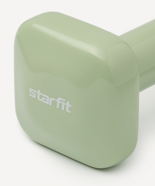 УЦЕНКА Гантель виниловая STARFIT DB-106 3 кг, оливковый