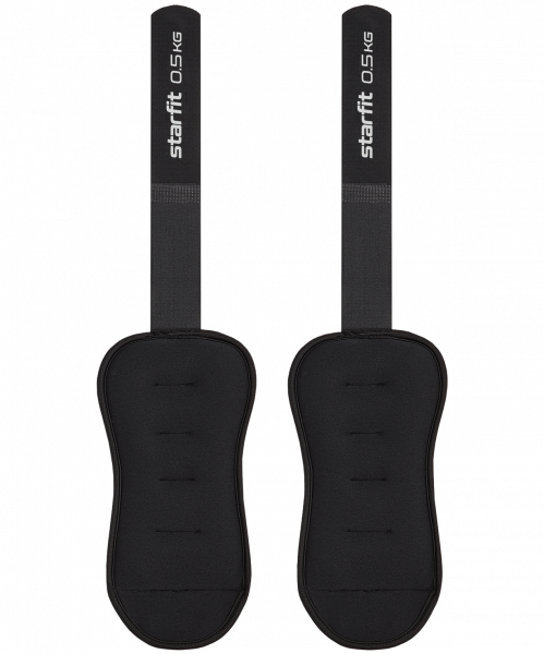 Утяжелители универсальные WT-503, 0,5 кг, черный