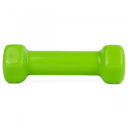 Гантель TORRES 0,5 кг, PL522201, металл в виниловой оболочке, форма шестигранник, салатовый