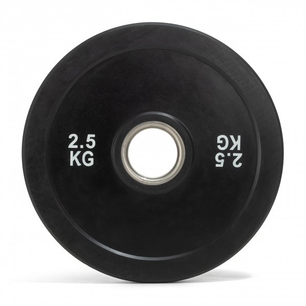 Диск бамперный 51 мм, обрезиненный 2,5 кг, VictoryFit VF-D51025