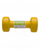 Гантель виниловая DB-101 2,5 кг, желтая