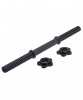 Гриф гантельный BB-106, 40 см, пластиковый, с пластиковыми замками