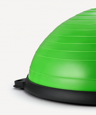 Полусфера "BOSU" GB-501 с эспандерами, с насосом, зеленый