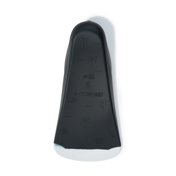 Ласты для бассейна TORRES F02, SWF022403BK, р. EU 38-40 (S), черно-серый
