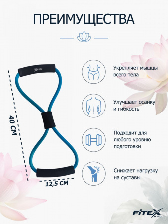 Эспандер восьмерка, среднее сопротивление