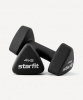 УЦЕНКА Гантель неопреновая STARFIT DB-205 4 кг, черный, пара