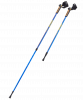 Скандинавские палки Blade, 77-135 см, 2-секционные, синий/красный/желтый