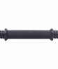 Гриф гантельный BB-106 d=25 мм, пластиковый, с пластиковыми замками, 35 см