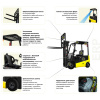 Электрический погрузчик YETT ERP20 li-ion ZSM450-SS